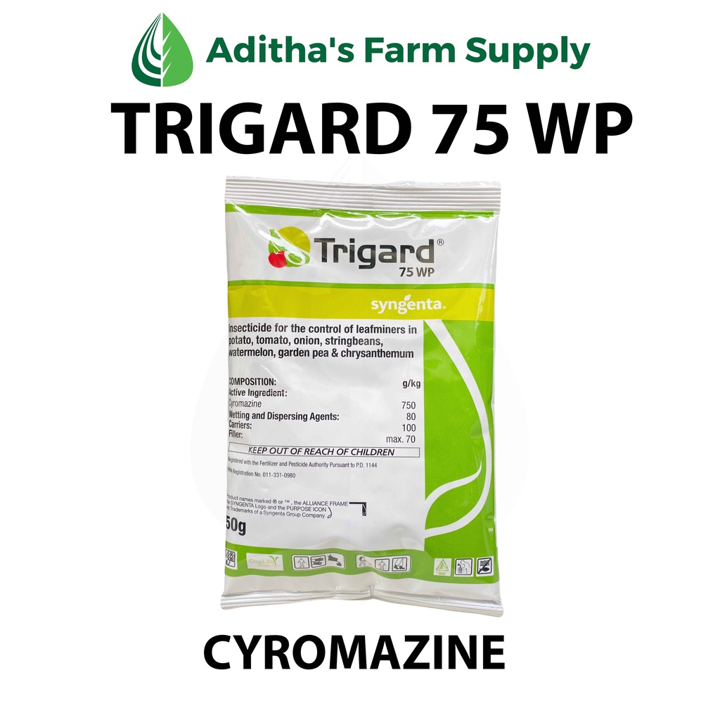 Trigard 75WP (Cyromazine) Insecticide for the control of Leafminers ...