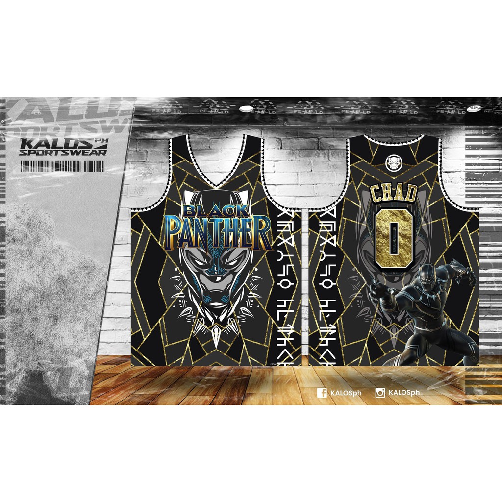 Black store panther jersey