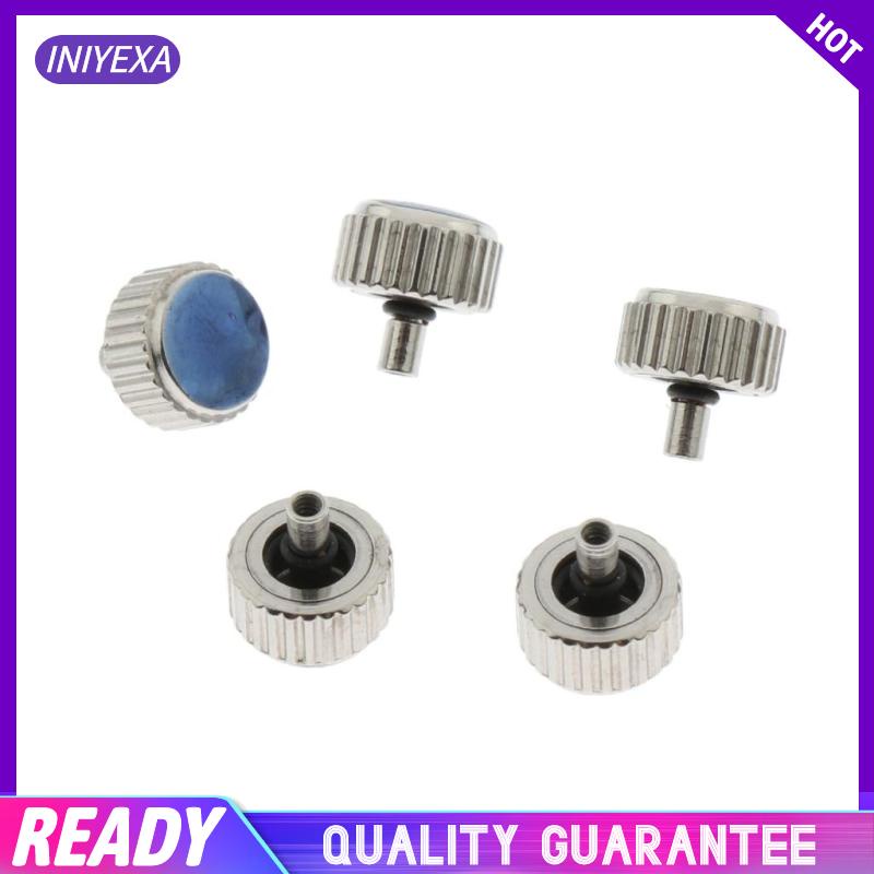5PCS Watch Crown Parts Set Different Size for Watches Be Repaired or ...