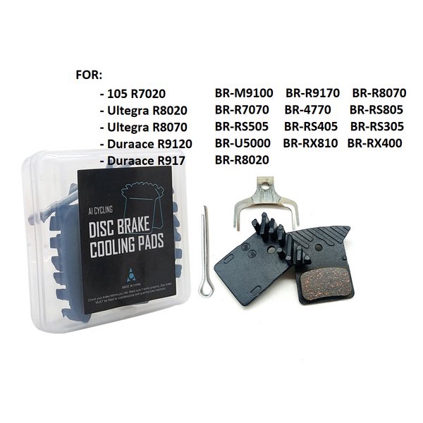 Shimano Brake Pad Shimano RS505 L03A L02A L03 A L02 A DuraAce Ultegra