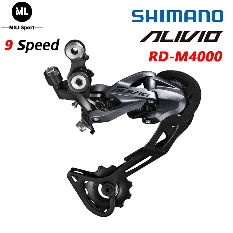 COD READY Shimano Alivio RD M4000 9 Speed MTB Shadow Rear Derailleur 27 9 Speed Rear Derailleur Shopee Philippines