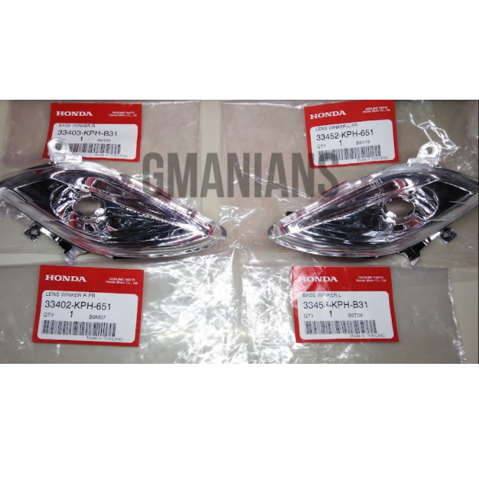 GENUINE WINKER ASSY SET FOR WAVE 125S 2004 TULISAN 2nd gen | Shopee ...