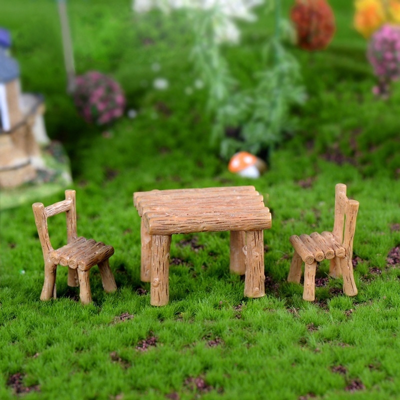 VOSSOT 8 PCS Jardin Féérique Jardin Rocaille Sculpture de Montagne