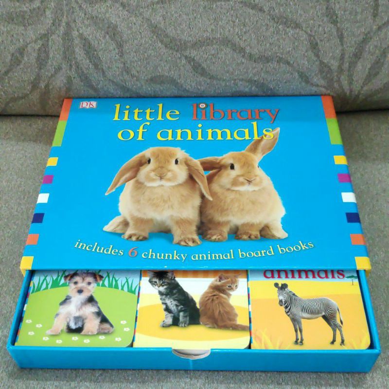 DK Little Library of Animals Box Set (6 Board Books) | Shopee Philippines