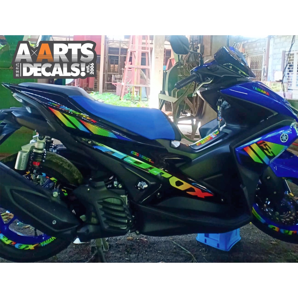 Yamaha Aerox 155 Sticker Decals Multi-Colors Concept Laminated | Shopee ...