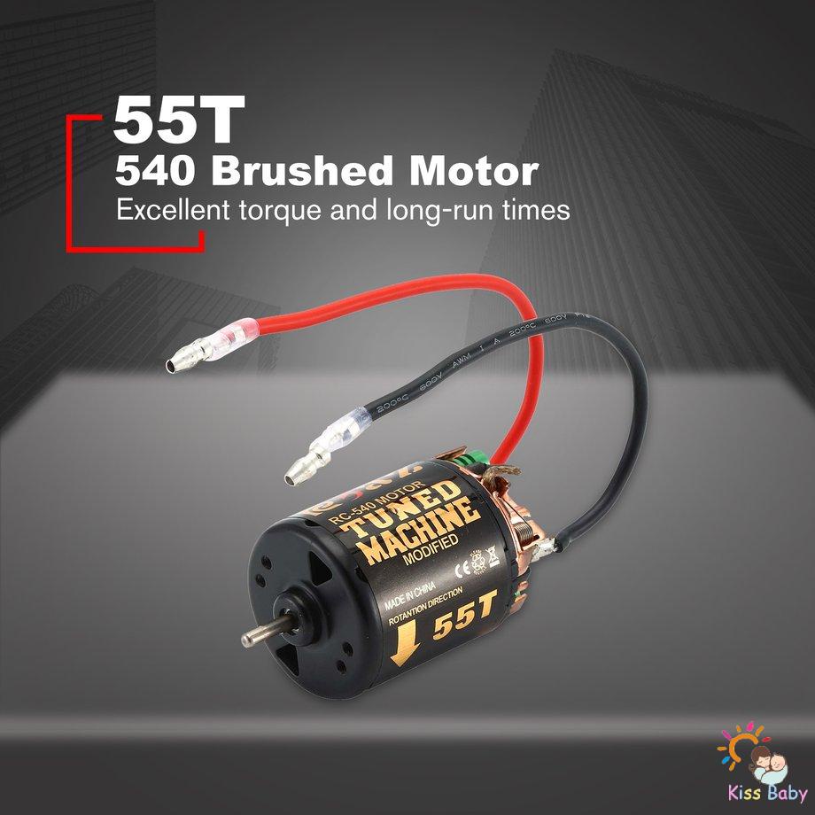 [Kiss] 540 Brushed Motor For 1/10 OffRoad Rock Crawler Climbing RC Car