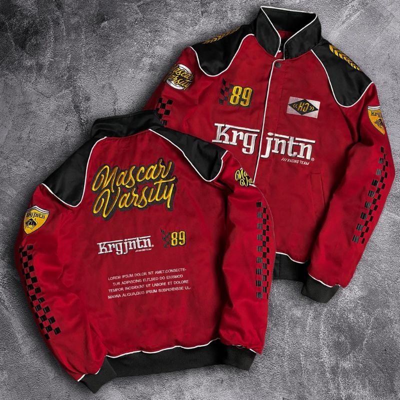 Racing JACKET RED BORN TO RACE - JACKET NASCAR BORN TO RACE ORIGINAL ...