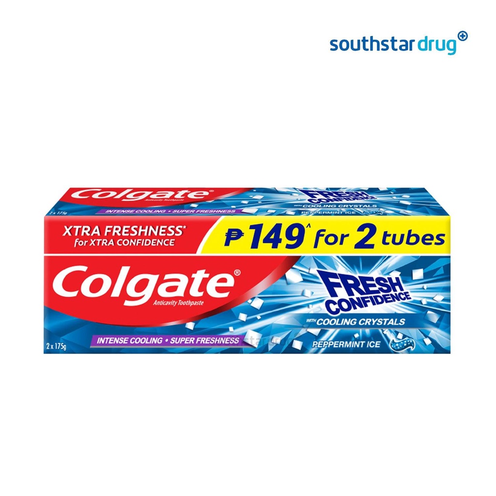 Colgate Pepperrmint Ice Toothpaste P149 for 2 tubes 175 g | Shopee ...
