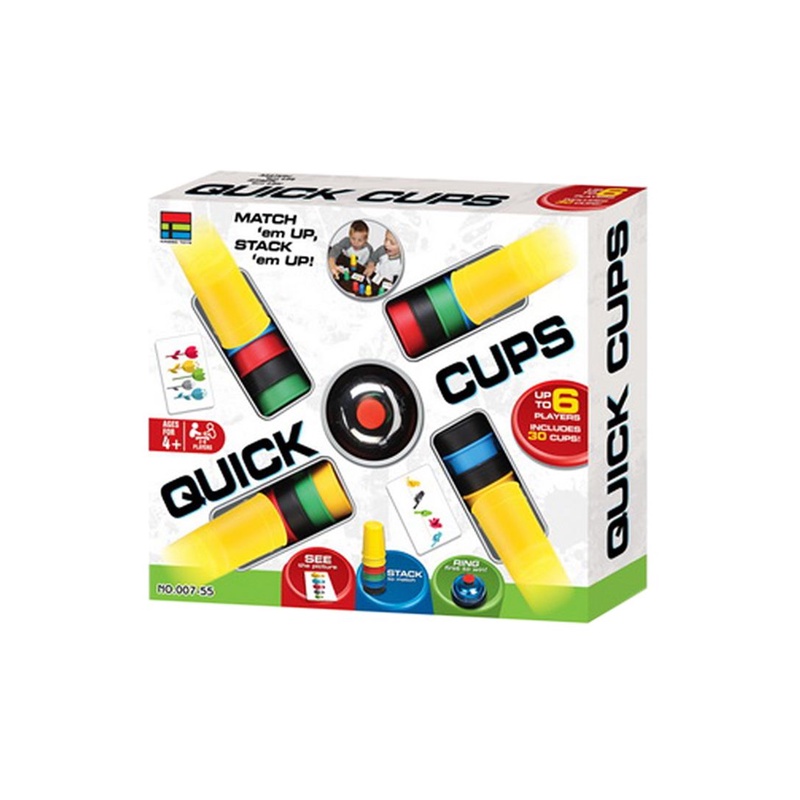Monstermarketing Quick Cups Match and Stack Family Game Drinking Game