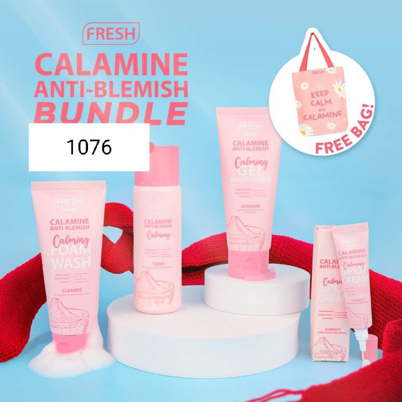 Fresh Skinlab Calamine Line Set of 4 | Shopee Philippines