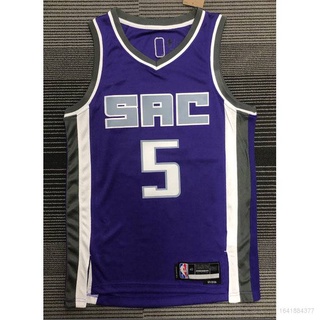Men's Sacramento Kings De'Aaron Fox Nike Blue 2019/20 Hardwood Classics  Swingman Player Jersey