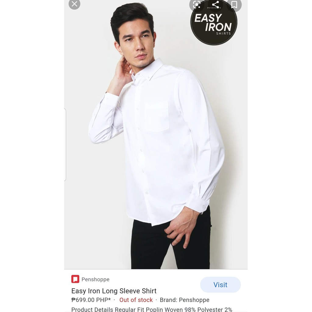 Penshoppe long sleeve on sale polo