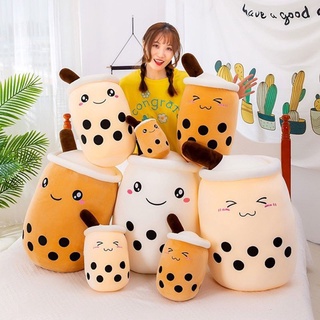 70cm Bubble Tea Plush Toy Food Milk Tea Soft Stuffed Doll Pillow