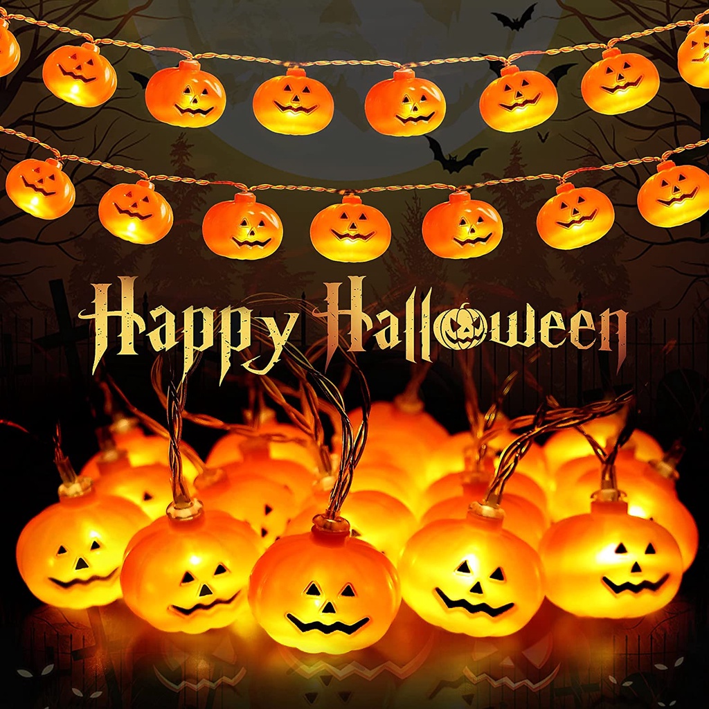 Halloween String Lights/20 LED Halloween Decorations Lights /Battery ...