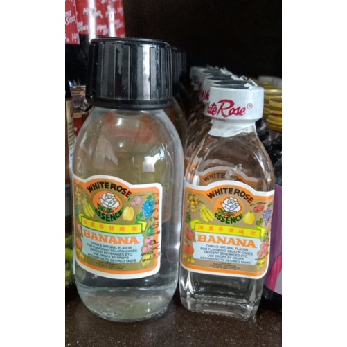 white rose banana essence option of 90ml and 25ml Shopee Philippines