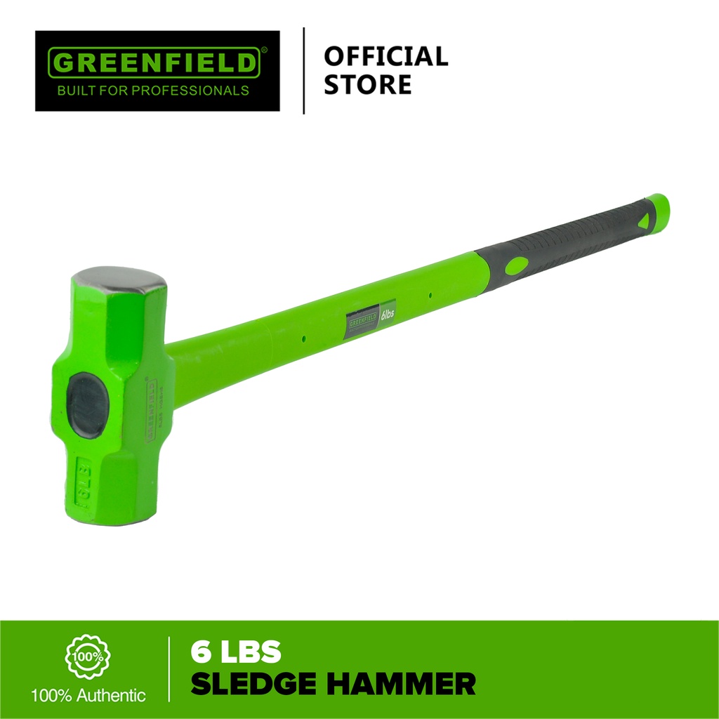 Green on sale sledge hammer