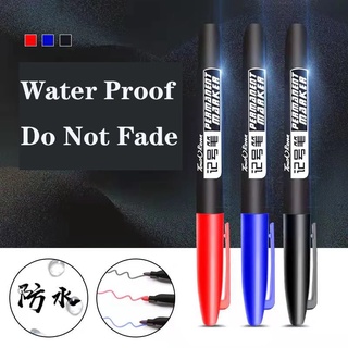 50pcs Fine Point Black Permanent Marker For Logistics, Oil-based,  Quick-drying, Waterproof And Fade-resistant