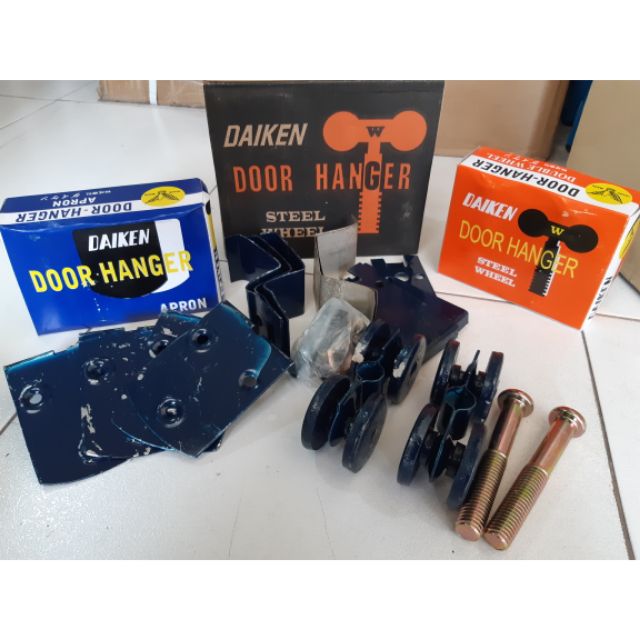 Daiken Door Hanger Steel Wheels Complete Set Heavy Duty Shopee