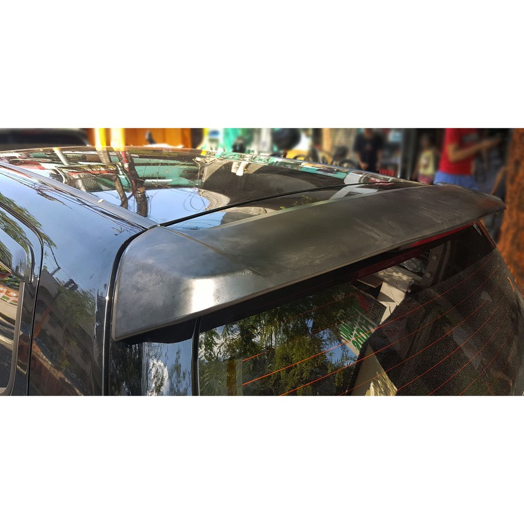 Spoiler With Brakelight For Toyota Wigo 2012 to 16 (Unpaint) | Shopee ...