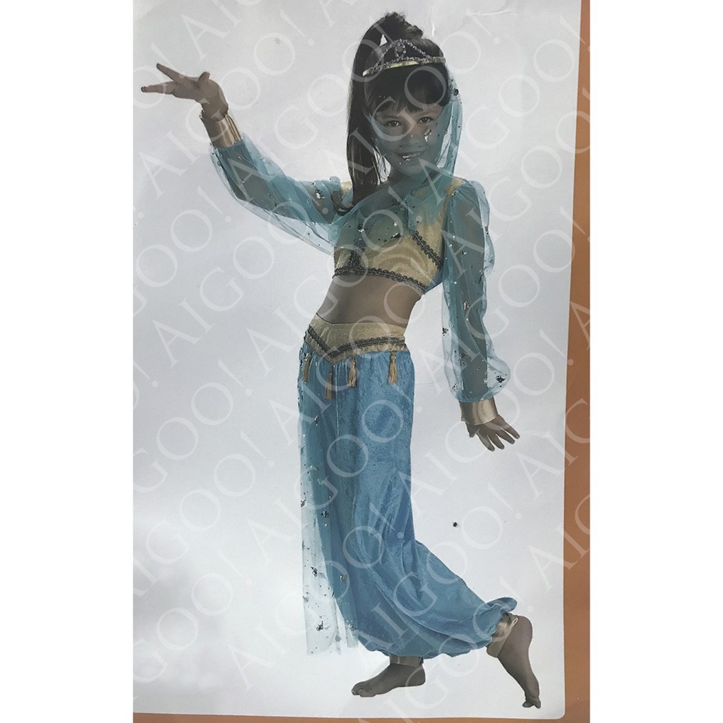 Aladdin Princess Jasmine Arabian Belly Dancing Costume Kids | Shopee  Philippines