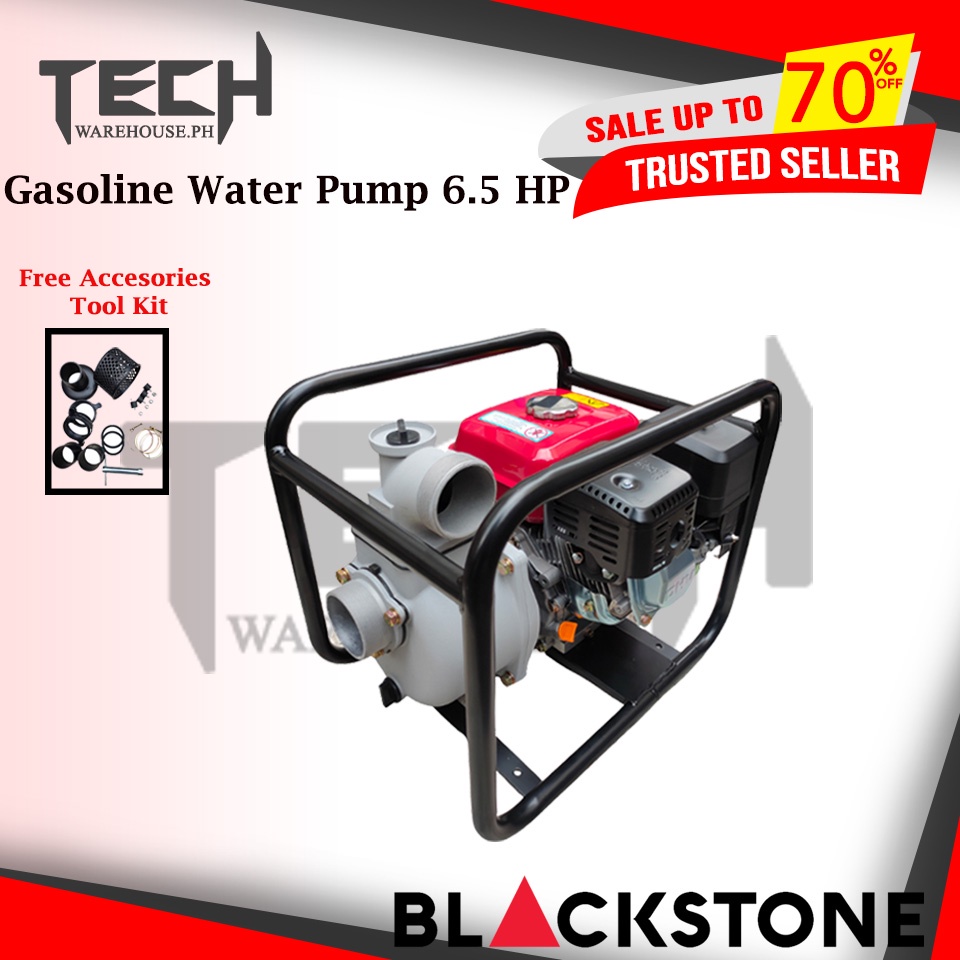 Blackstone Gasoline Water Pump 6 HP Shopee Philippines