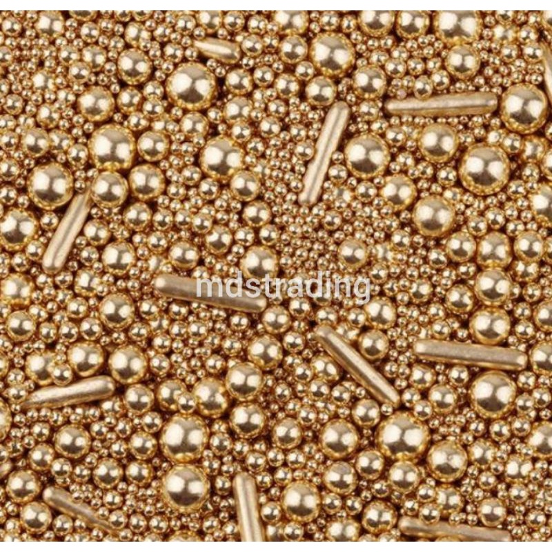 50g Edible Pearls Dragees Sprinkles Cake Decors Decoration Metallic ...