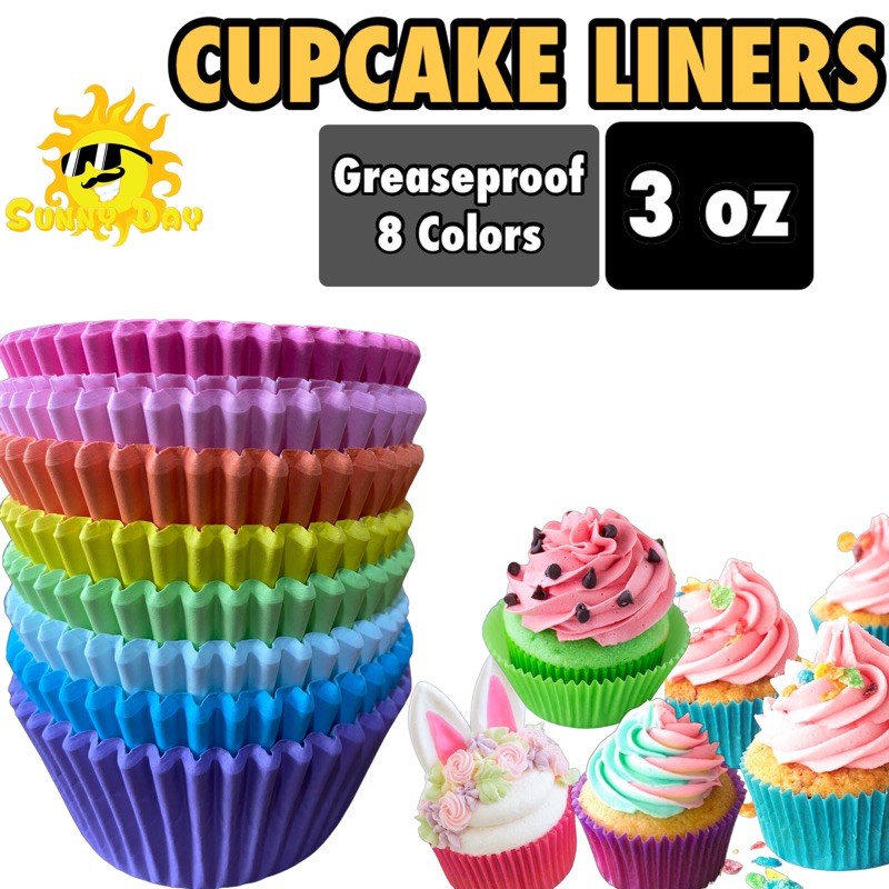 Greaseproof on sale cupcake liners