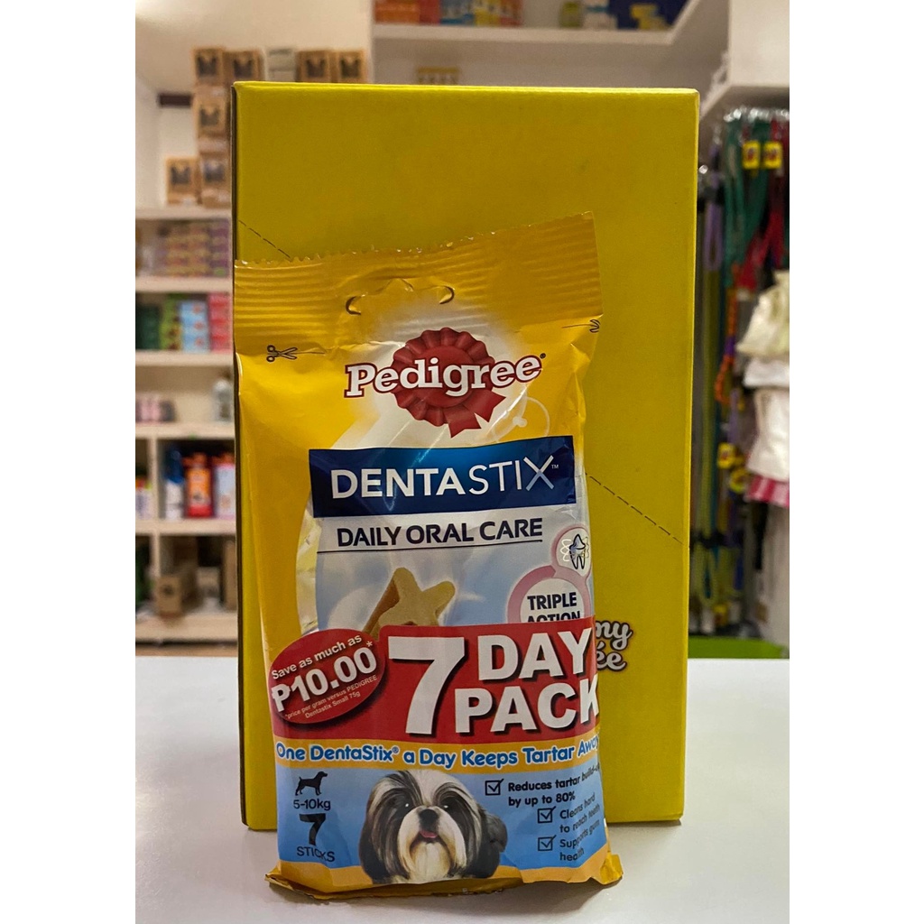 Pedigree dentastix 7 outlet pack