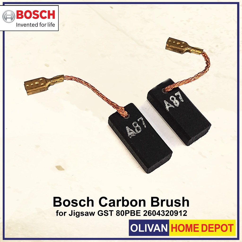 BOSCH Replacement Sparepart Carbon Brush for Jigsaw GST 80PBE