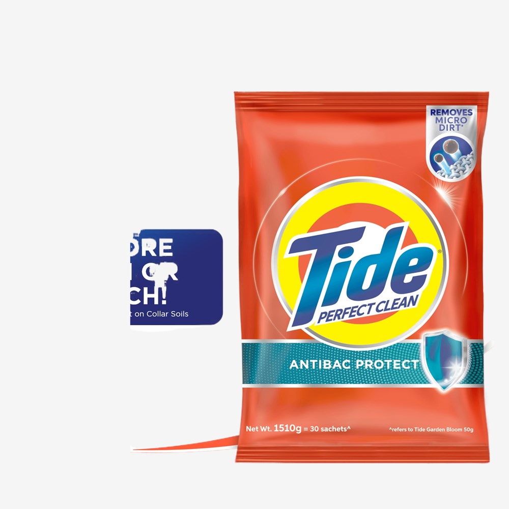 Tide Perfect Clean Powder Detergent Antibac 1510g (Laundry Detergent ...