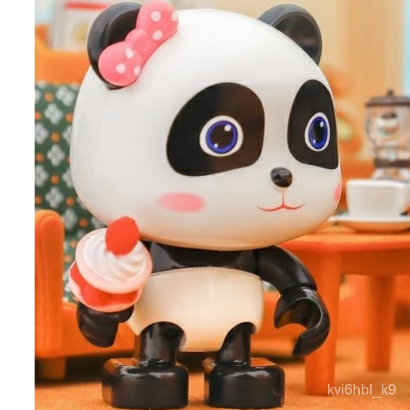 Baby Bus Panda Kiki Miu Miu Toy Babybus Plush Block Puzzle Toys Baby