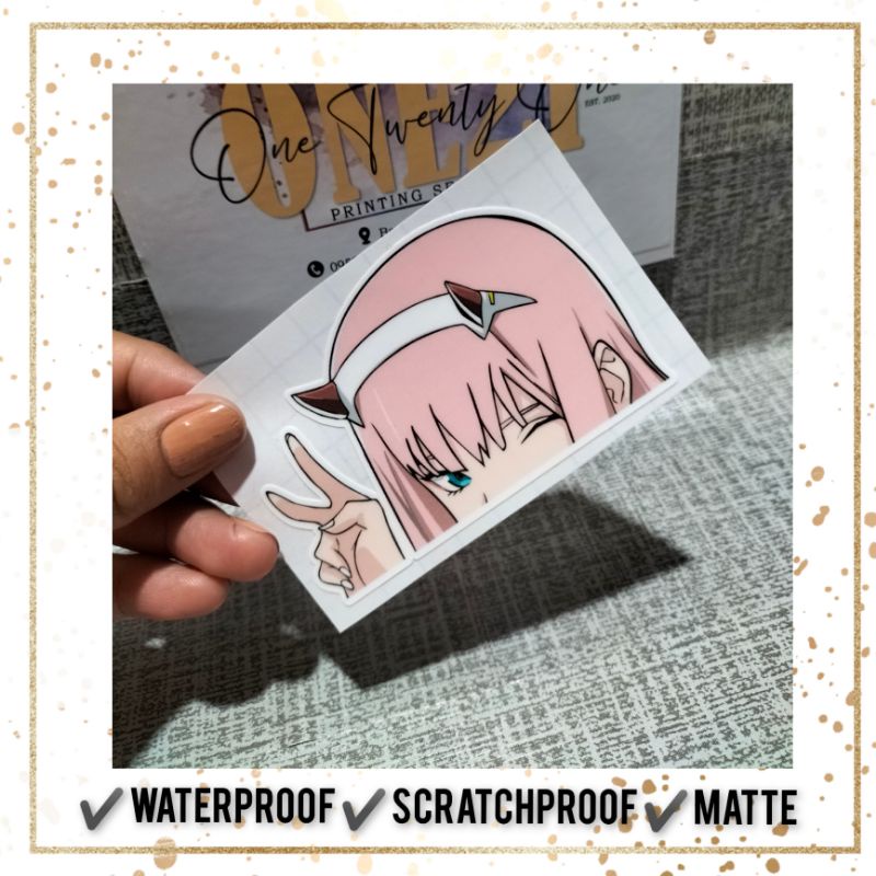 ANIME PEEKER STICKER/DECALS Shopee Philippines