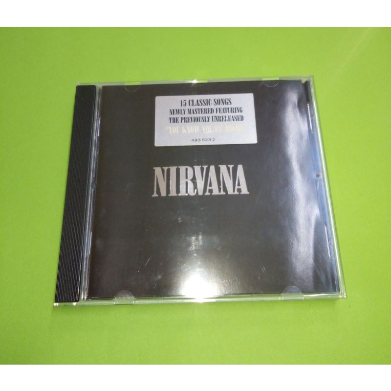 CD NIRVANA : NIRVANA ALBUM (2002,COMPILATION, REMASTERED) GRUNGE KURT ...