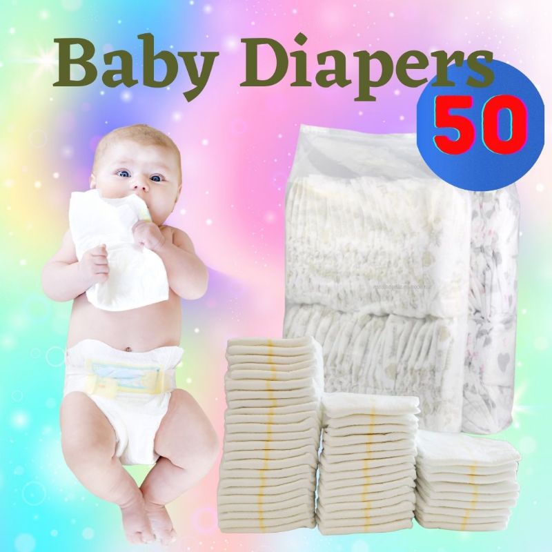 Breathable store disposable diapers