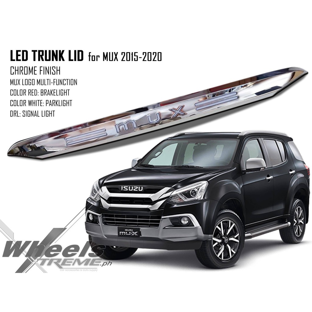 Isuzu Mux 2014-2021 LED TRUNK LID / REAR LIGHT COVER