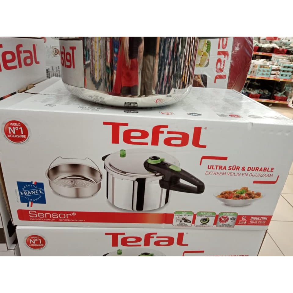 Tefal Sensor Induction Pressure Cooker 8L