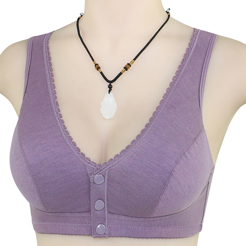 Wireless Bra Size 36-44 Cup B C No Wire Bras Big Size No Iron