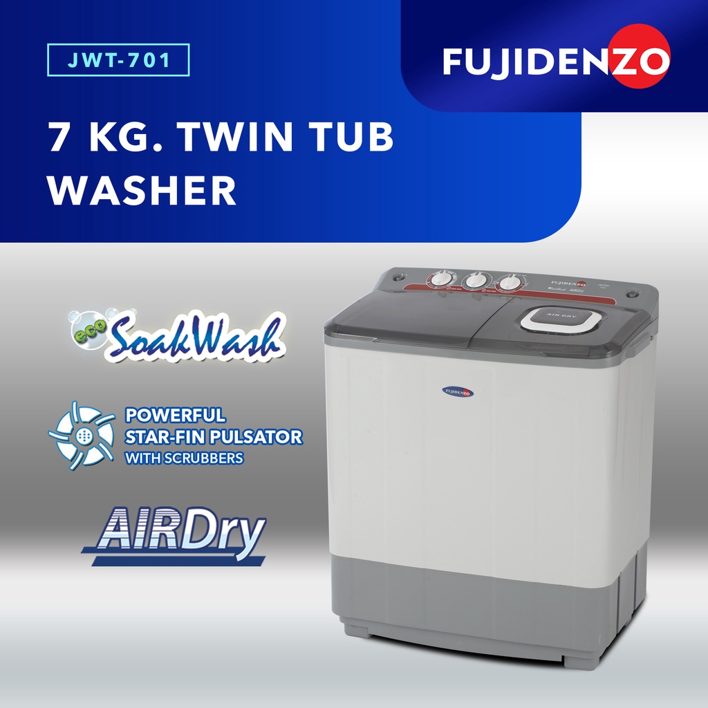 Fujidenzo washing machine 7kg discount