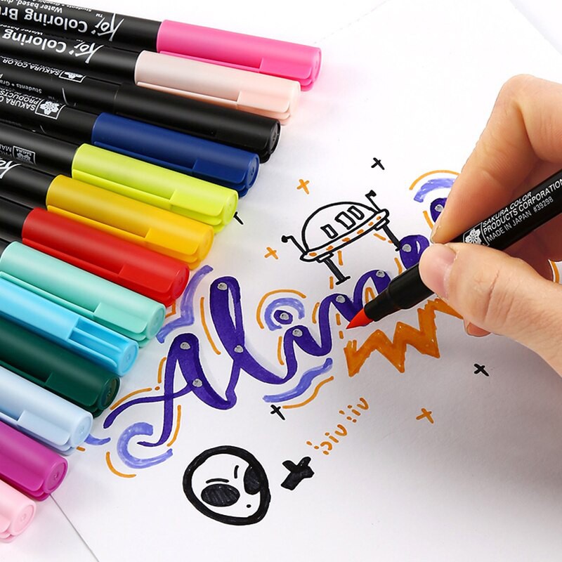 KOI COLORING BRUSH PEN｜SAKURA COLOR PRODUCTS CORP.