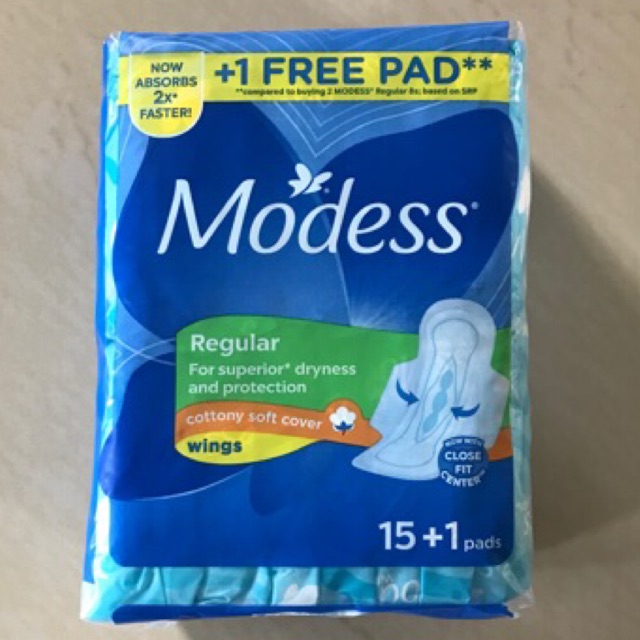 sanitary napkin modess