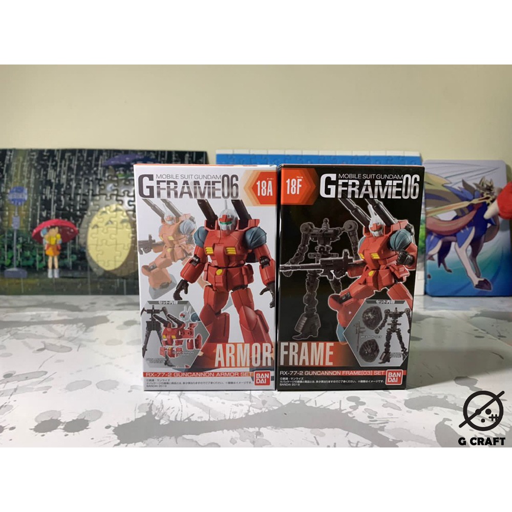 GUNDAM - BANDAI - MOBILE SUIT GUNDAM G-FRAME 06 - RX-77-2 GUNCANNON ...