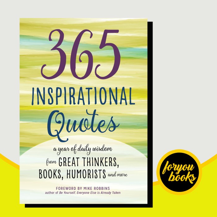 365 Inspirational Quotes: A Year Of Daily Wisdom From Great Thinkers ...