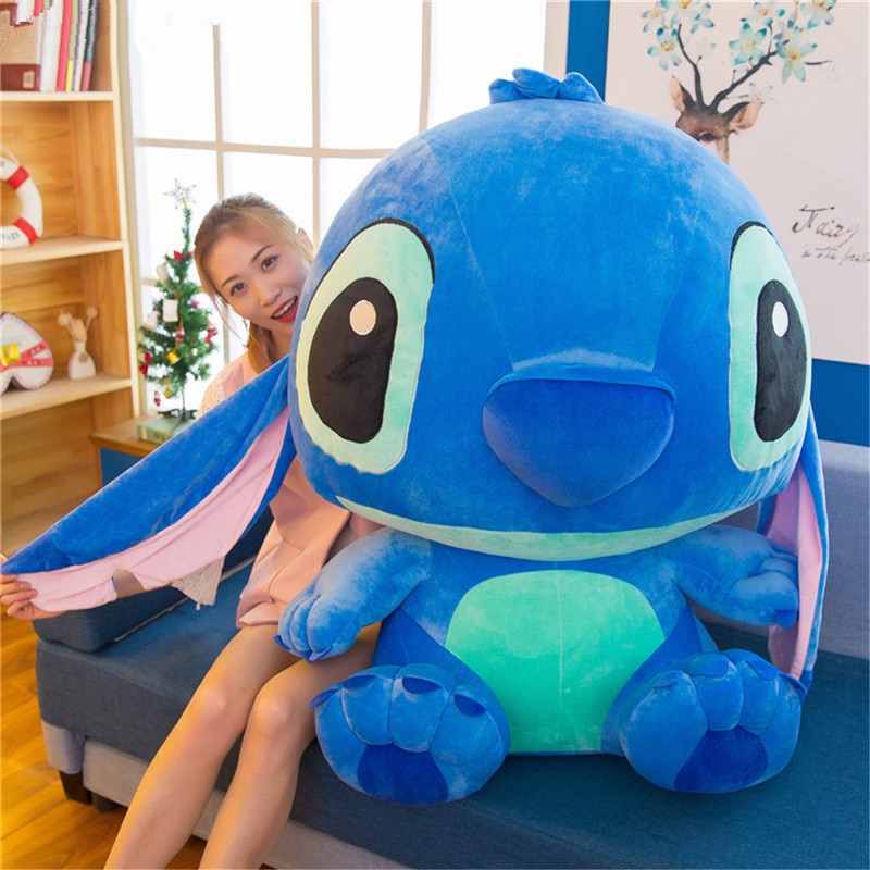 60cm 35cm TEDDY BEAR STUFF TOYS STITCH Giant Cartoon Stitch Lilo Stitch Stuffed Toy For Baby Birthday Christmas Children Kid Gifts