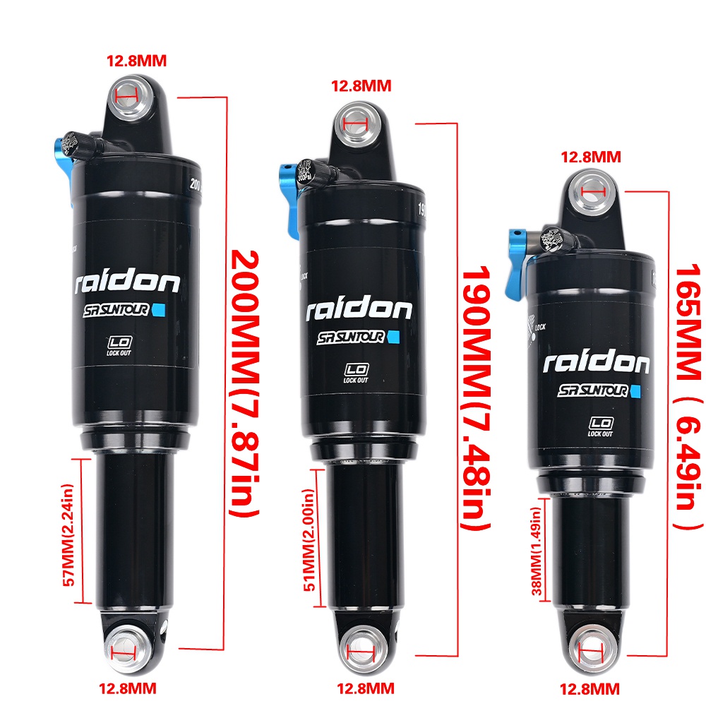 SR SUNTOUR Mountain Bike Air Rear Shock 165mm 190mm 200mm With Lockout MTB Bicycle Suspension Air Shock Absorber Shopee Philippines