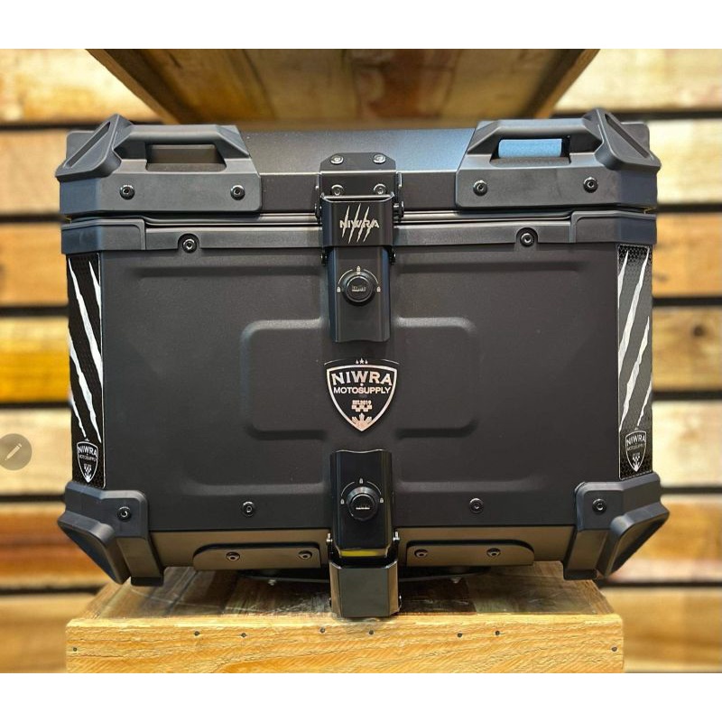 45L NIWRA motosupply RAPTOR Top Box Alloy topbox Pampanga | Shopee ...