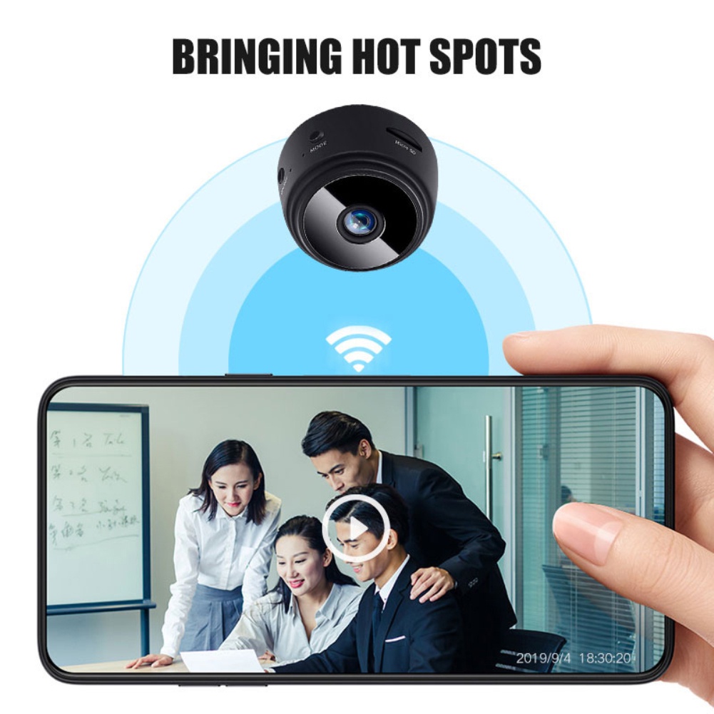 Mini camera 1080p HD A9 WiFi Camera 1080HP Micro Voice Recorder ...