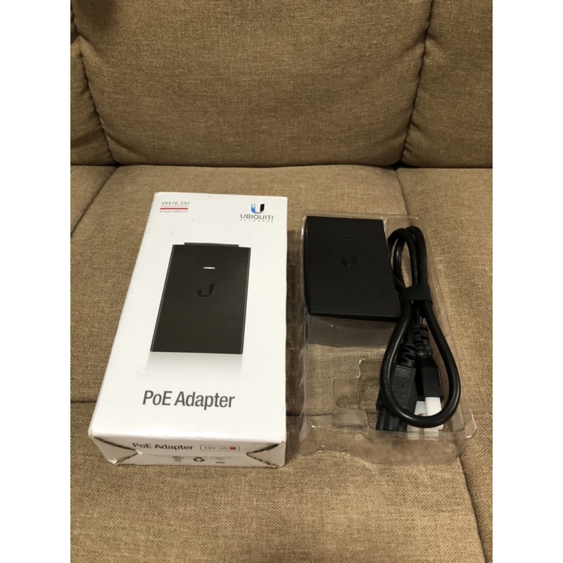 Ubiquiti PoE Injector 48VDC 24W Power over Adapters (UBNTPOE