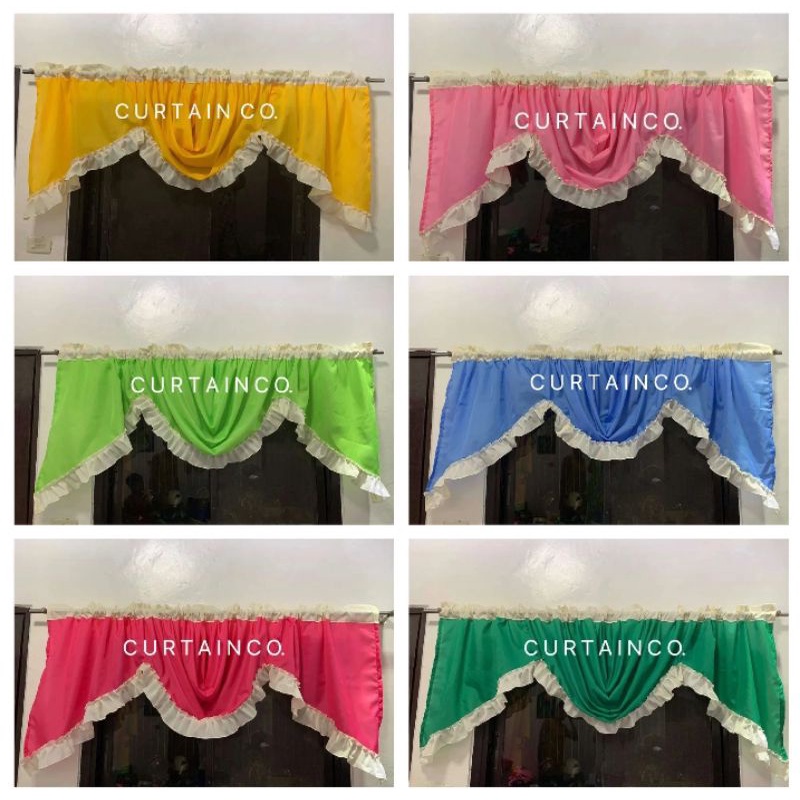 PLAIN SWAG VALANCE 120