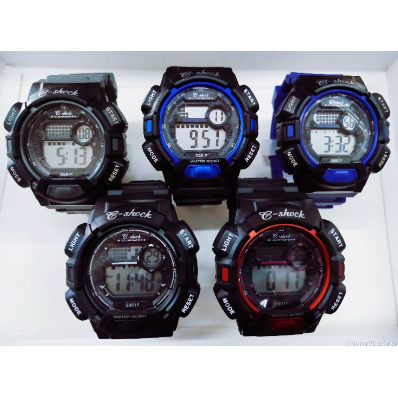 C shock hot sale digital watch