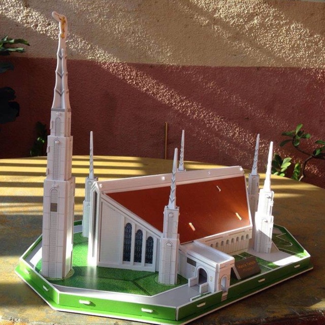 ☼Manila Philippines Latter Day Temple Lds Mormon 3D Puzzle Shopee
